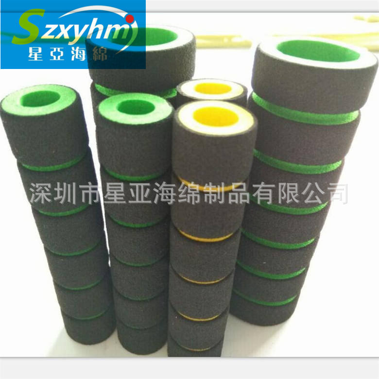 星亚厂家直销彩色发泡手把套 橡塑发泡把套 NBR橡胶海绵把套