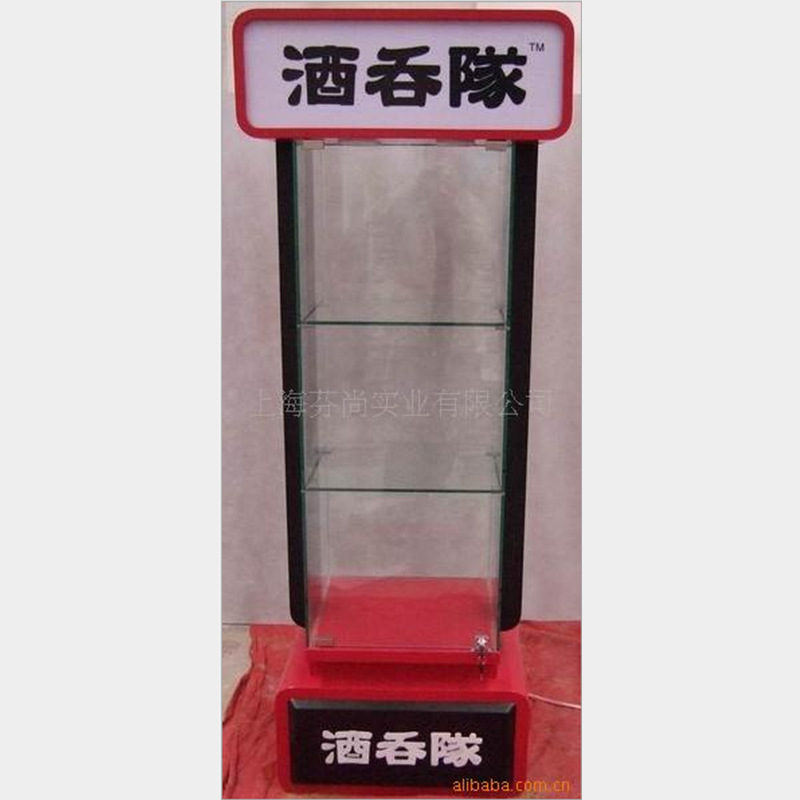 供应长期展示柜 烤漆玻璃展示柜 小型药品展示陈列柜定制