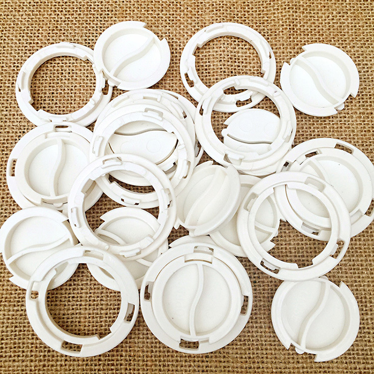 搪胶塑料存钱罐专用底盖塑胶储蓄罐环保底塞子 钱罐双层锁盖现货|ms