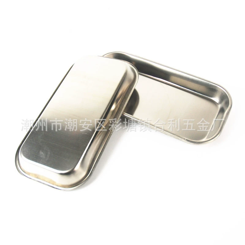 Factory Direct Sales Stainless Steel Dental Disk 304 Anti -iodine Dental Disk Equipment Disinfection Disinfection Candidic Disk