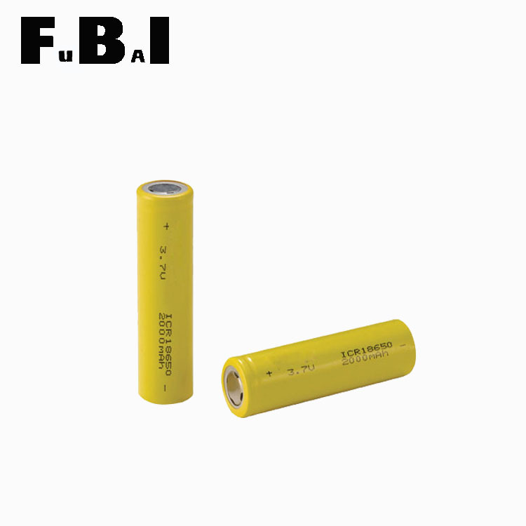 珠三角电池厂家批发 5C动力电池 3.7V 2000mAh 圆形动力锂电池