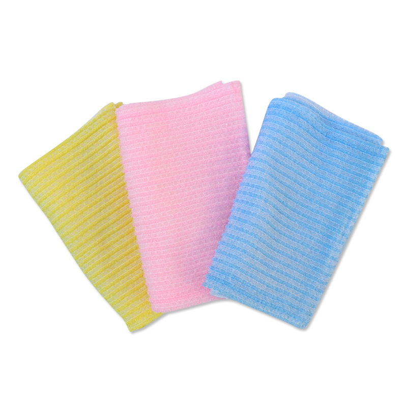 Korean magic exfoliating bath towel rub-free elastic mud rub back Bath Factory Direct long bath towel Korean magic exfoliating bath towel rub-free elastic mud rub back Bath Factory Direct long bath towel