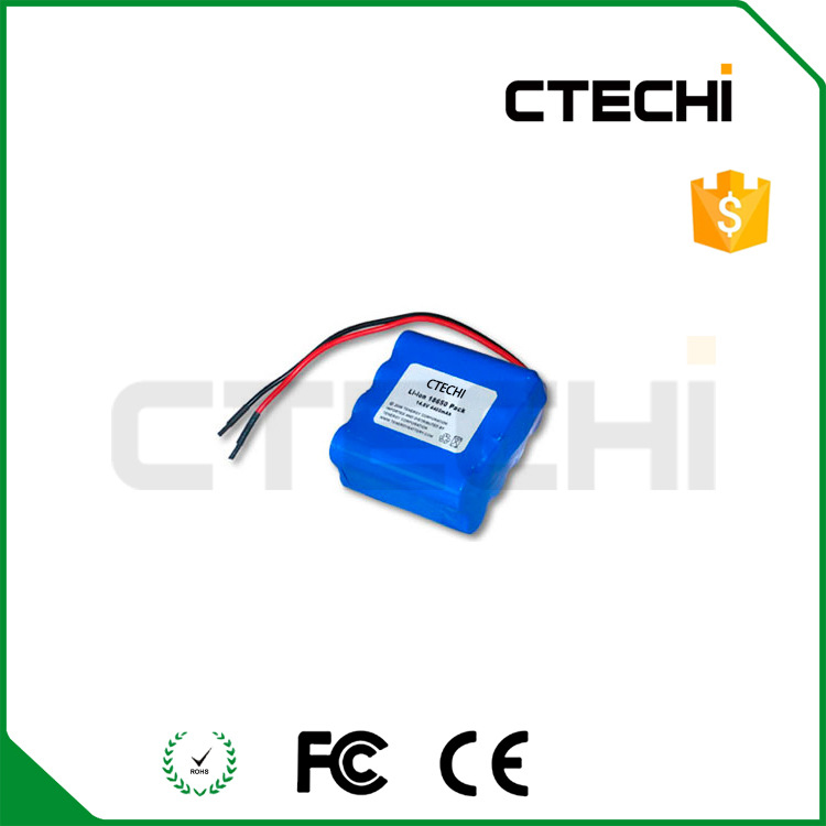 CTECHi厂家直销14.8V 4400mAh18650可充便携户外后备电源锂电池组