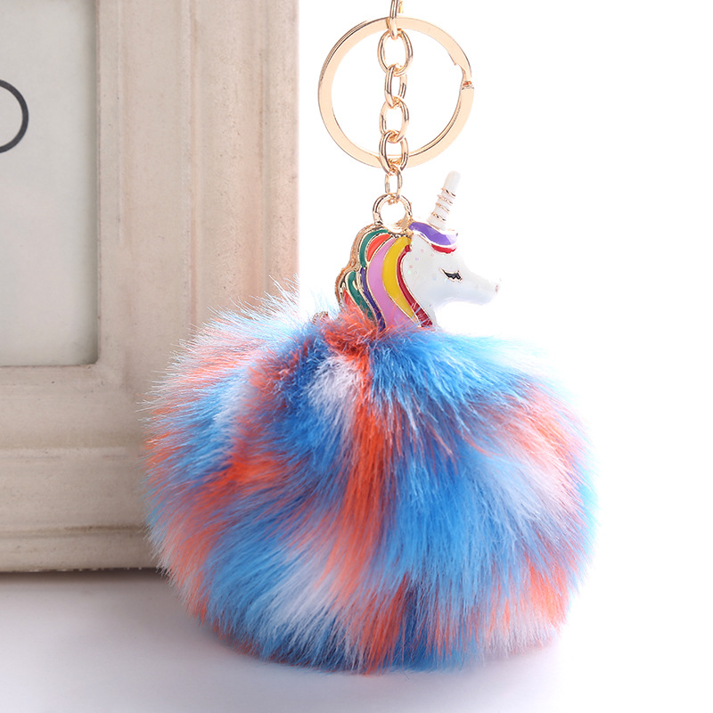 50g Weight Keychain Classification 1 Piece Quantity Daily Occasion Plush, Metal Material Unisex Gender Cute, Sweet Style 1 Piece Cute Sweet  Plush Metal Unisex Keychain 13