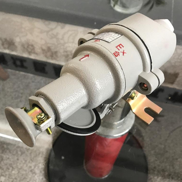 供应防爆插销AC-16A 5芯 铸铝斜插 电压380V 净重1.05kg正品包邮