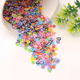 软陶美甲片批发 多系列混装软陶直接贴片DIY美甲饰品贴 手机贴片