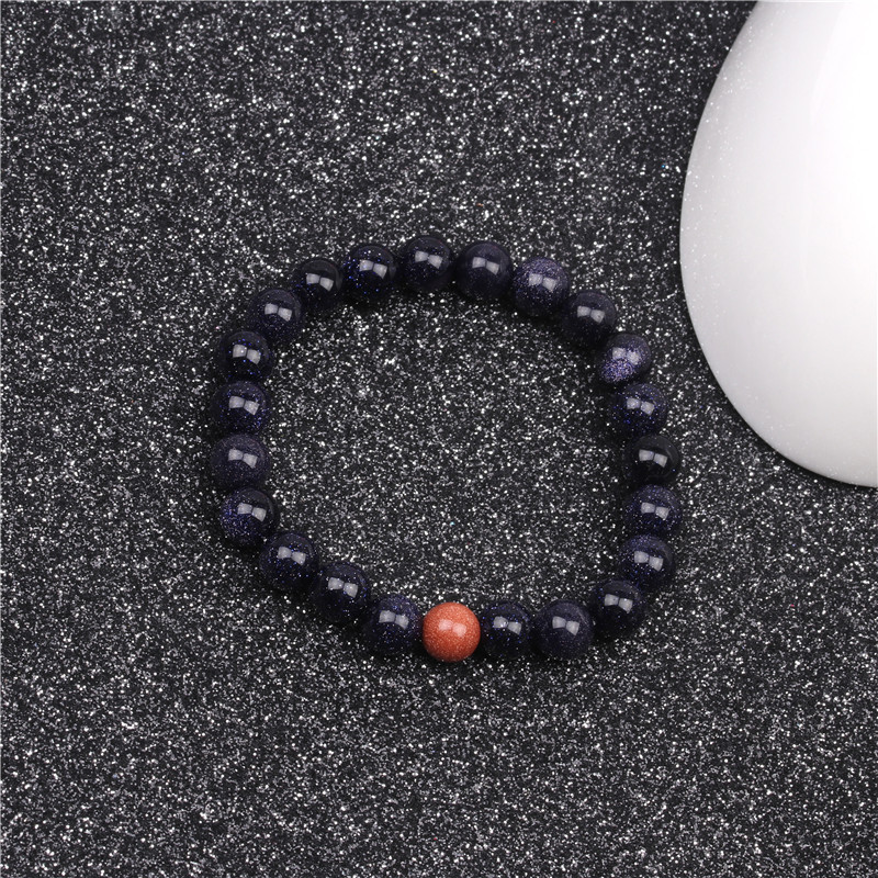 Fashion New Natural Stone Bracelet Sandstone Fashion Wild Bracelet Bracelet Jewelry Women display picture 5