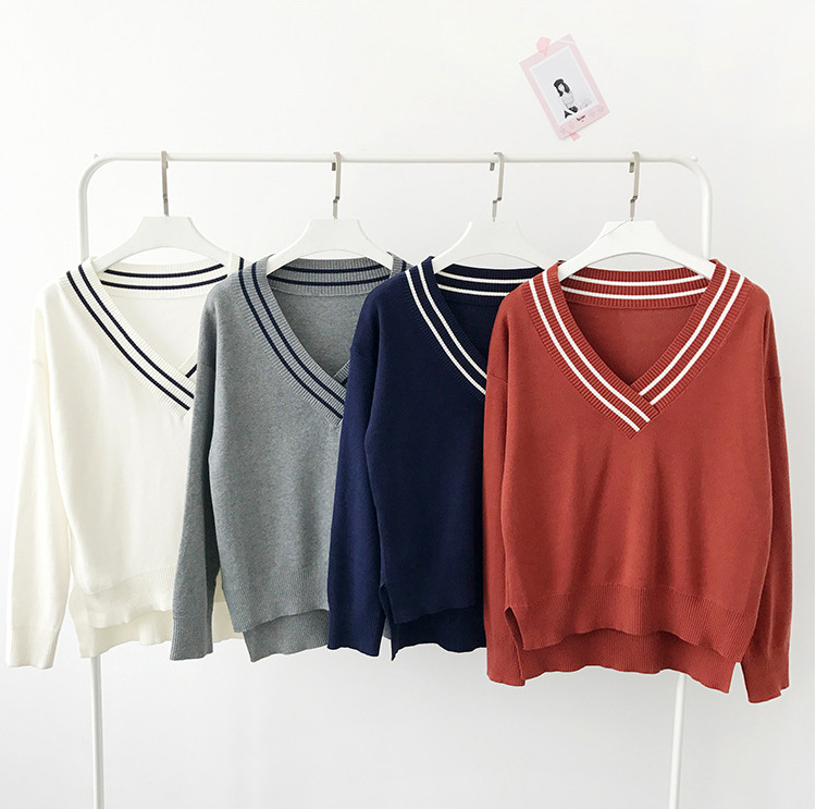V领毛衣_45
