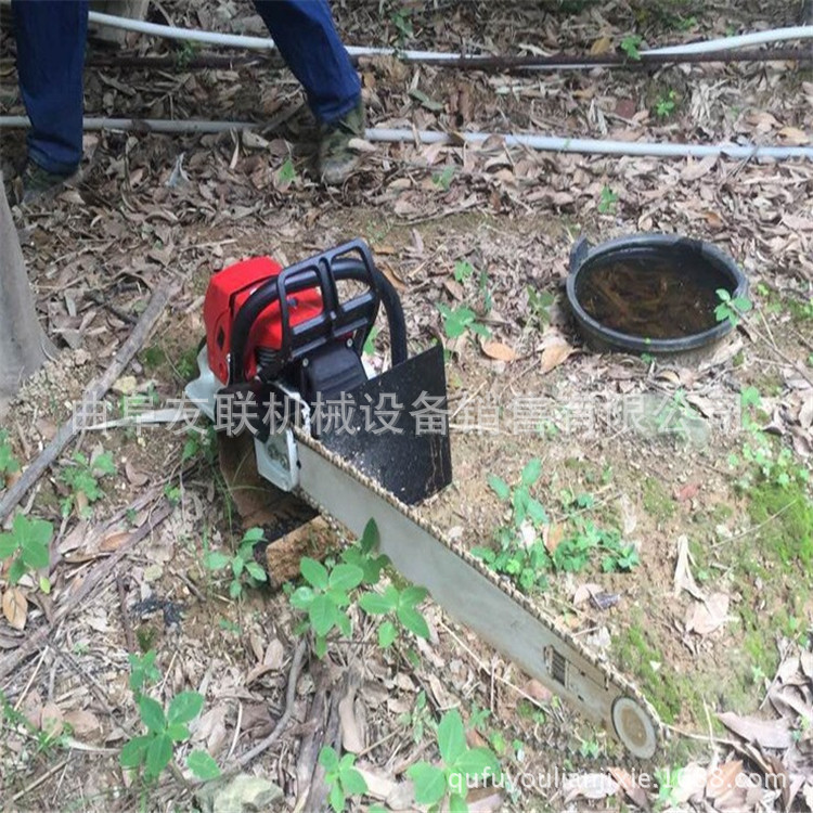 链锯起苗断根机厂家 小型花木断根起树机 便携式汽油挖树机