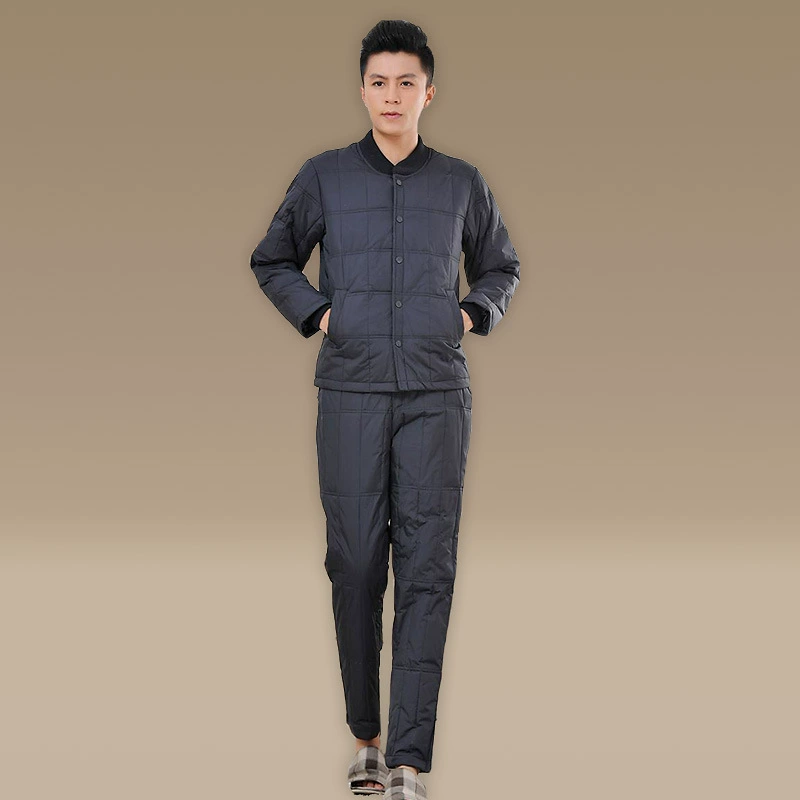 Long-sleeve for elderly, down jacket, set, keep warm liner for adults, for middle age
