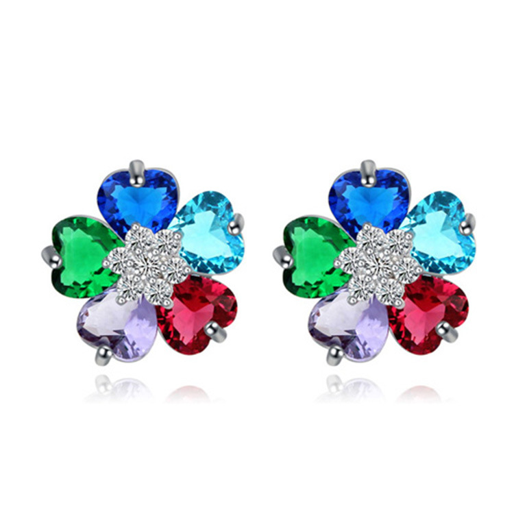 New High-grade Studded Stud Earrings display picture 2