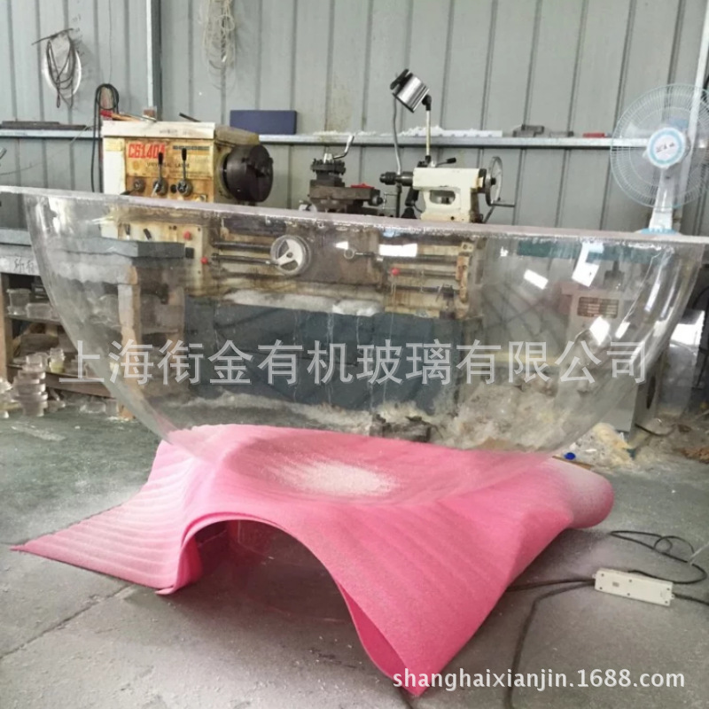 定做 透明亚克力半球 亚克力半球罩子 展示用直径500mm