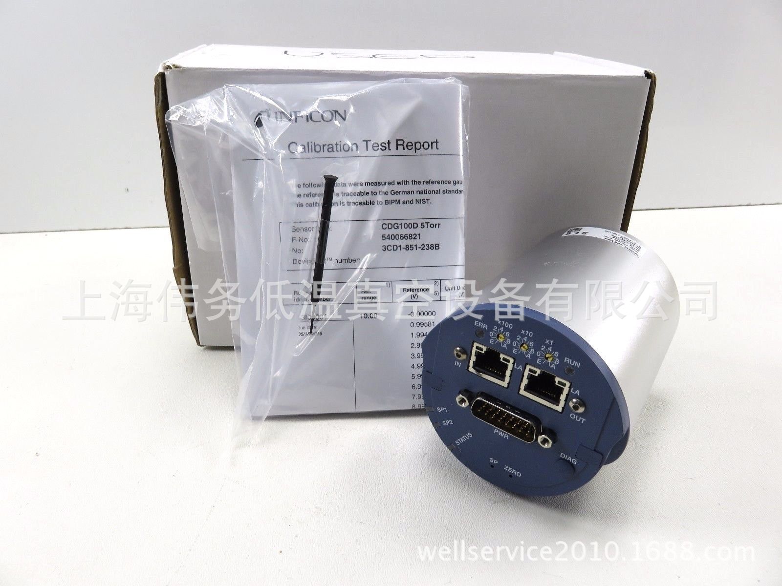 Inficon CDG100D 3CD1-851-230B 5 Torr