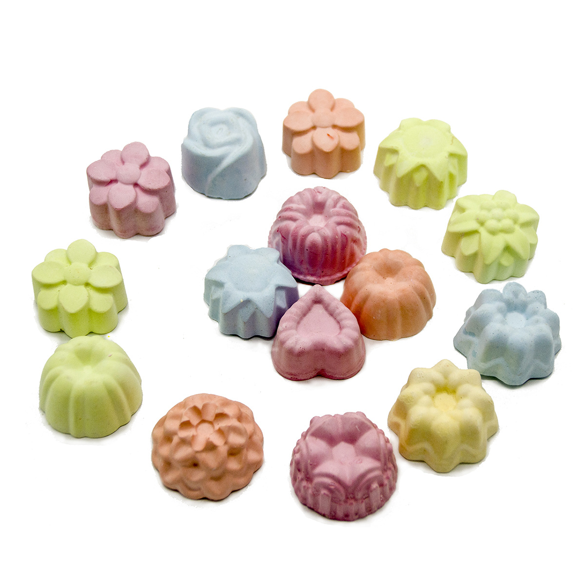 Chinchilla chewable calcium stone, hamster and gerbil chew stone, parrot beak stone, random shapes and colors