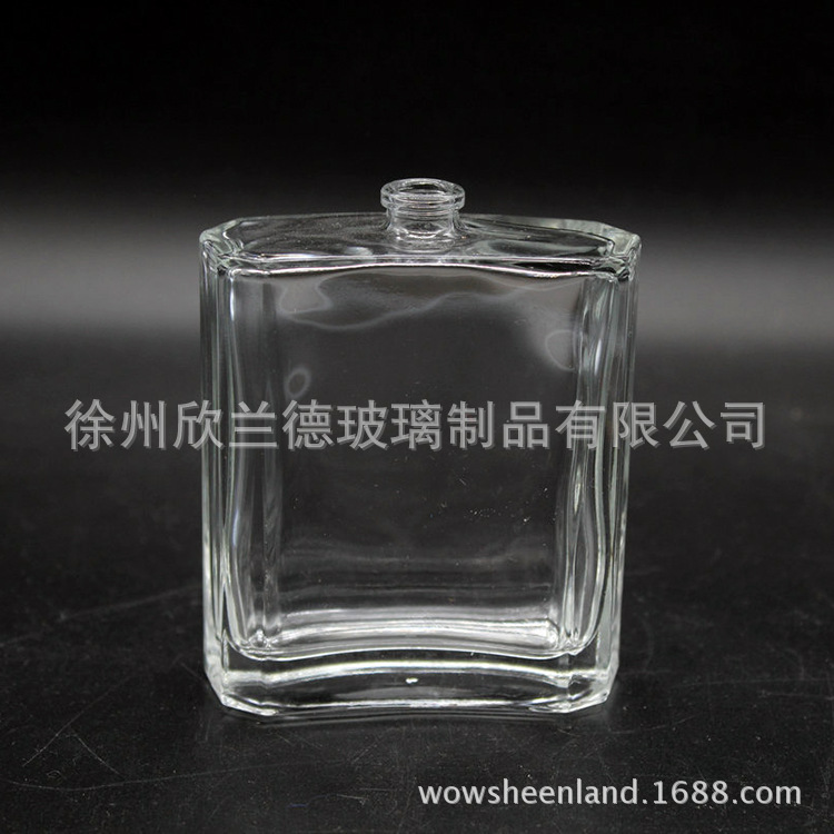 晶白料香水瓶100ml香水瓶     可加logo厂家直售