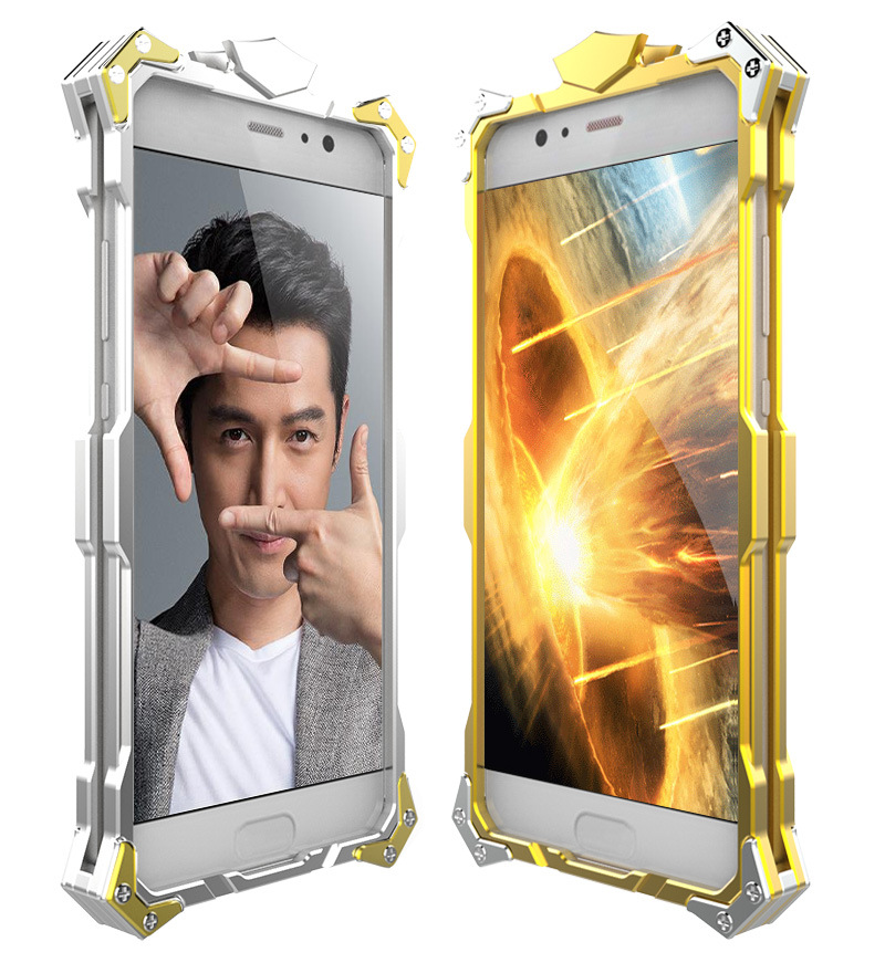 SIMON THOR Aviation Aluminum Alloy Shockproof Armor Metal Case Cover for Huawei Honor 9