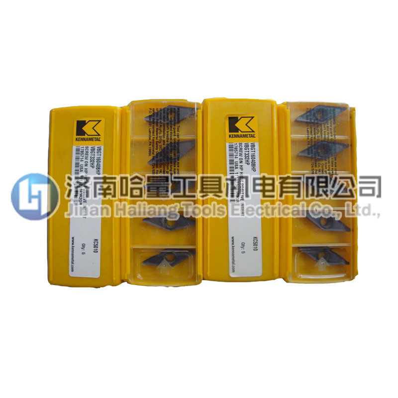 正宗美国肯纳金属刀粒VBMT160402LF KC5010 切削数控刀片
