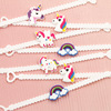 Fashionable cartoon silica gel children's bracelet PVC