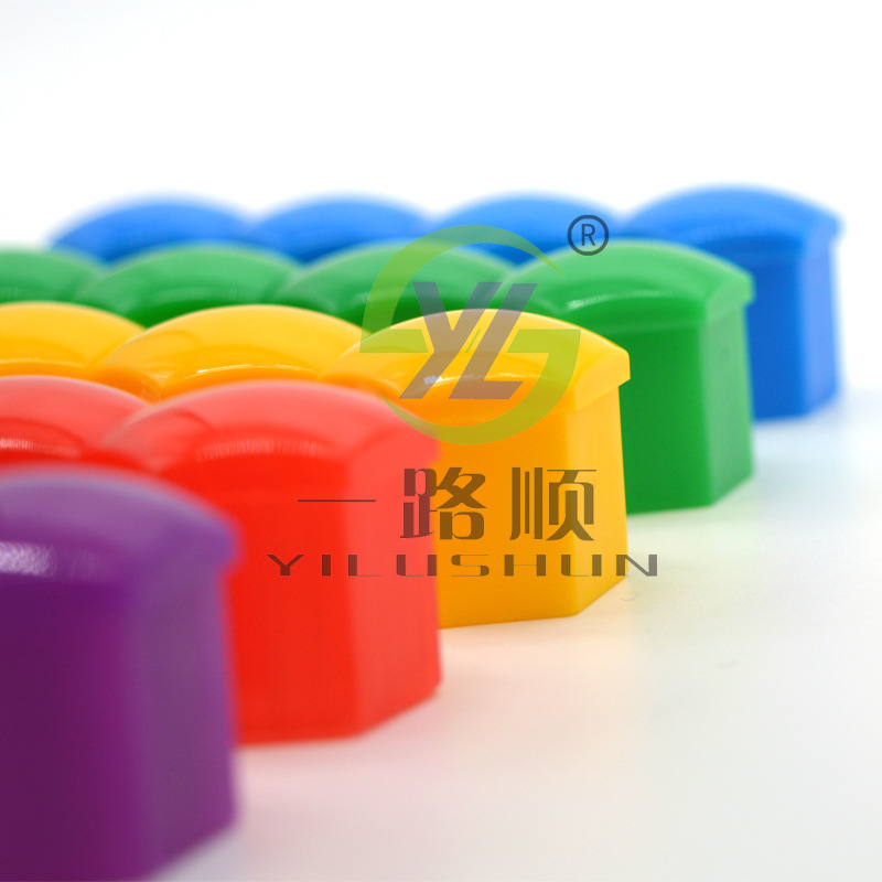 Accesorios del coche nuevo cubo de la rueda cubierta protectora del neumático del coche hexágono tornillo negro Tapa decorativa