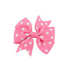 Children's hairgrip with bow, bangs, hair accessory, suitable for import