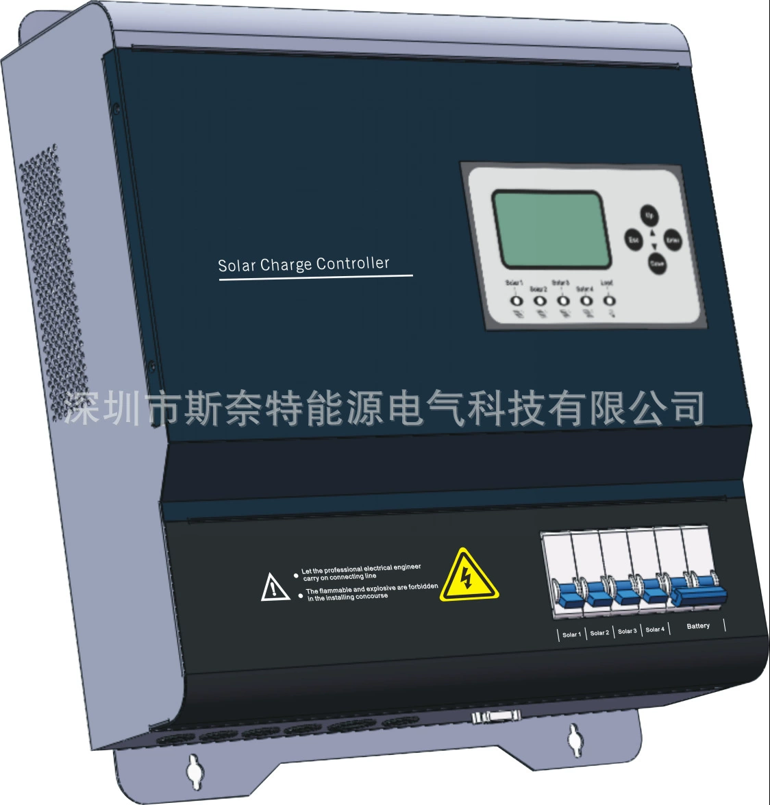 192V50A/220V50A/240V50A солнечное фотоэлектрическое зарядное устройство контроллера