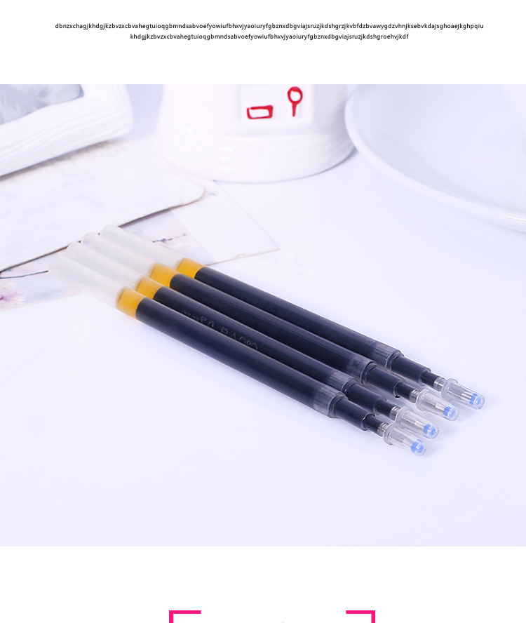 Jinsheng 4.0 Large Capacity Neutral Refill Water Refill Refill Water Refill Sign Pen Refill