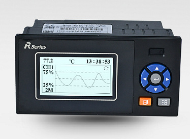单色无纸记录仪多通道R2100E精致型无纸记录仪万能输入二次仪表|ms