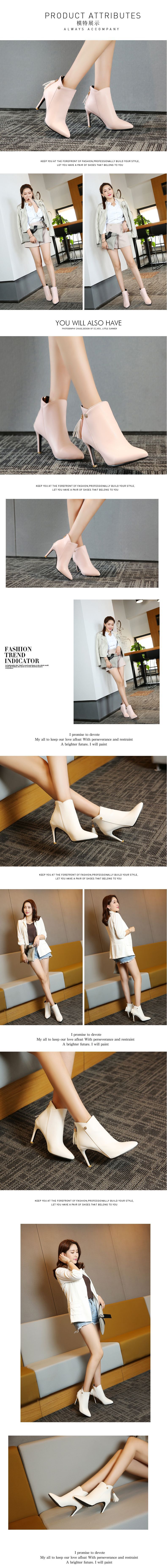 Bottes femme en PU artificiel - Ref 3355502 Image 12