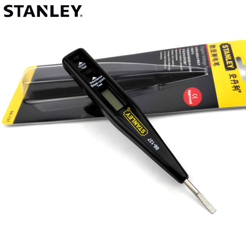 STANLEY/史丹利 数显测电笔66-137-23 LED电压显示测电笔电工工具