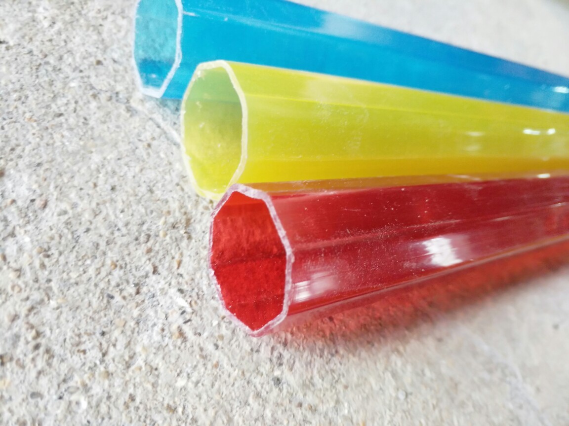 透明管PVC管八边形管8角管