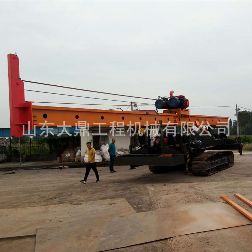 小型CFG灌注打桩机CFG履带底盘打桩机 工程建筑用的螺旋打桩机