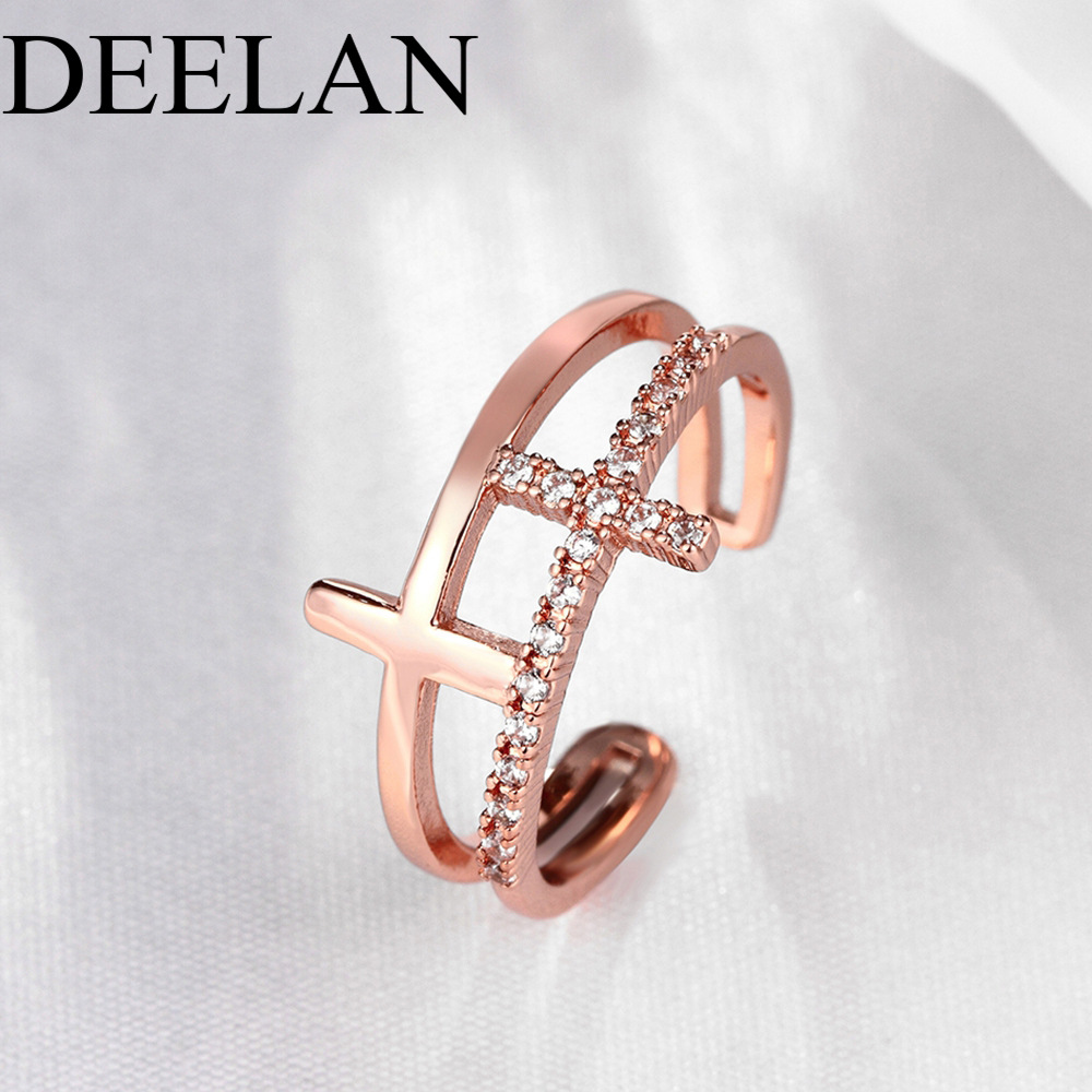 Elegant Cross Ring