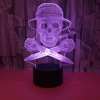 Night light, atmospheric LED table lamp, 3D, remote control, Birthday gift