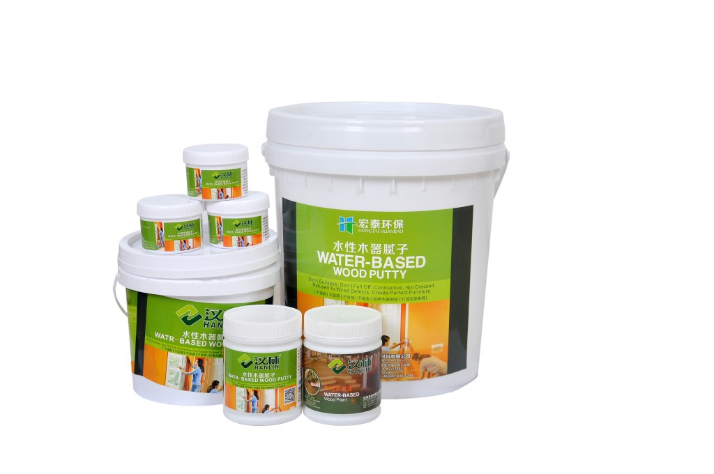 汉林板材家具水性滚涂腻子，适合大批量大面积机器滚涂省人工！