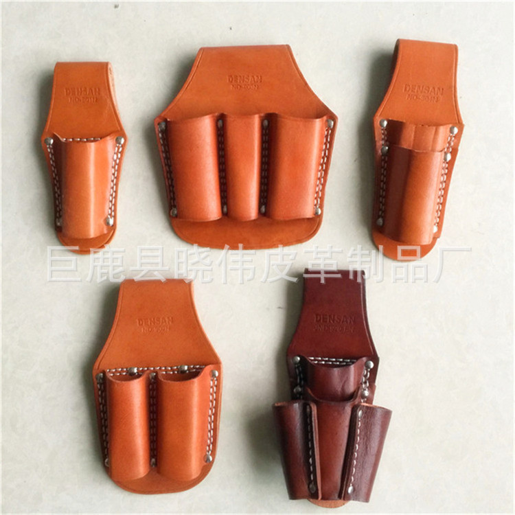 Zurriago alicates eléctricos conjunto cuádruple zurriago herramienta cintura bolsa de piel de vaca multifuncional herramienta kit de suministro directo de fábrica