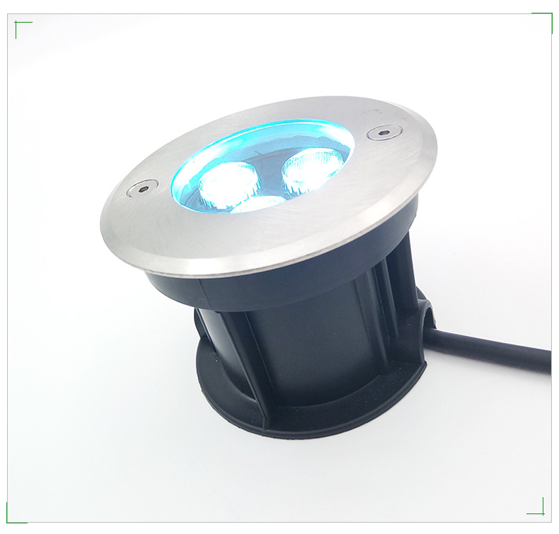 LED underwater underground lamp 3-18W underground lamp internal control underwater lamp waterproof underground lamp stainless steel IP68
