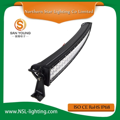 Curved Light LED180w long arc light heavy car ship light long strip light curved light off-road vehicle probe roof light (İşçi projektorları)