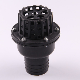 Фильтр водяного насоса нижний клапан стоп -клапан задний клапан 2 -дюймовый пластиковый нижний клапан Диаметр насадки душа длиной 50 мм 135 мм