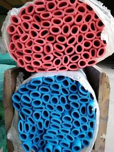 彩色红蓝橡塑海绵保温管保温棉水管防晒保温套太阳能保温管