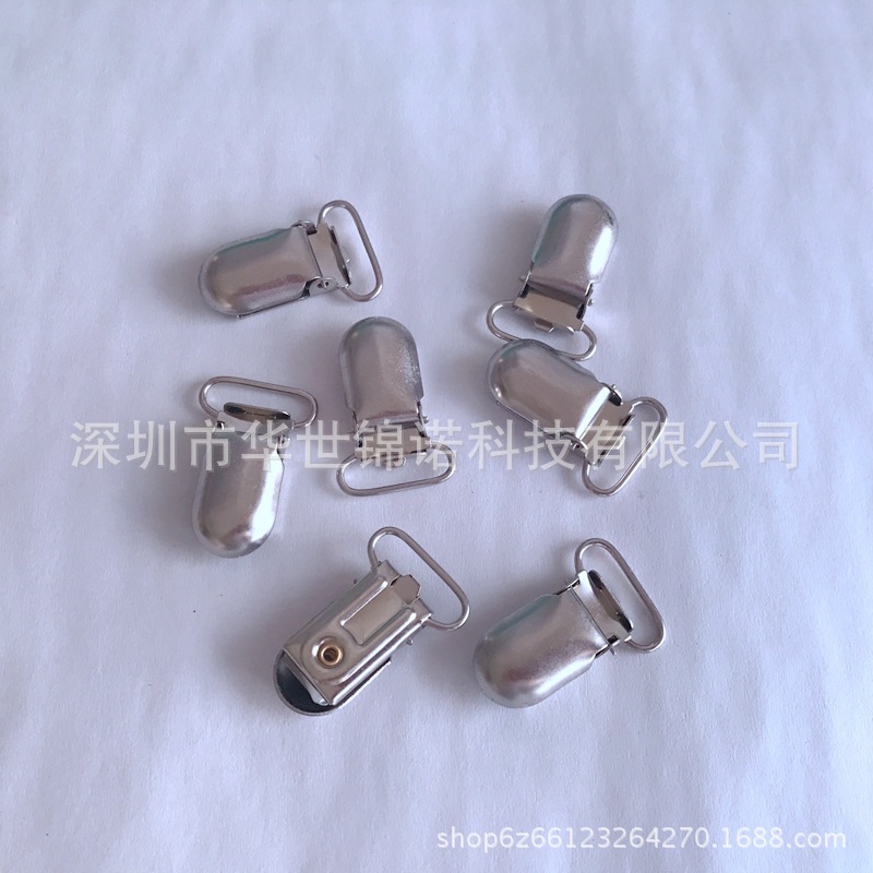 背带扣 金属厂家直销20mm鸭嘴扣 背带夹 金属调节扣 西裤背带夹-阿里巴巴
