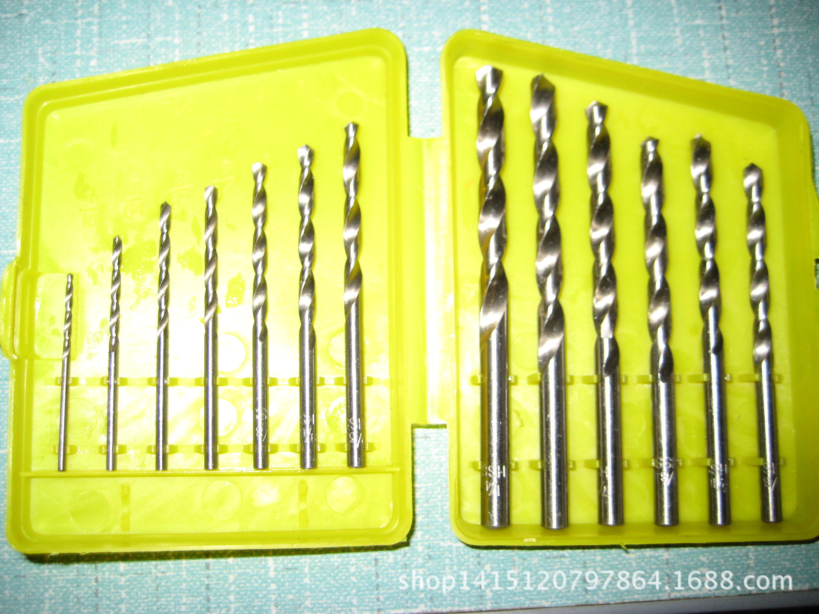 13件套英制麻花钻/13PC英制麻花钻/13支麻花钻/13件蝴蝶盒麻花钻