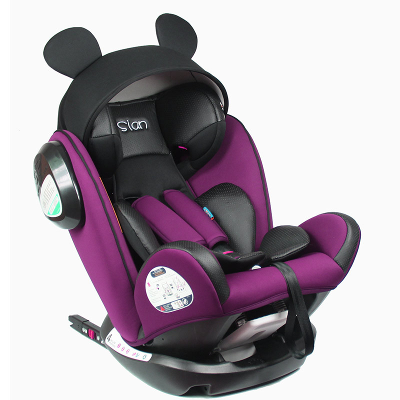 Dongguan factory Direct selling children automobile security chair iso < font color = red > fix < /font >Interface Positive and negative install
