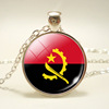 Pendant, fashionable accessory, with gem, wish, European style