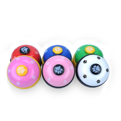 Bell ringer dog training supplies sound footprint paw print dog training device dog training device cat dog toy pet bell ringer