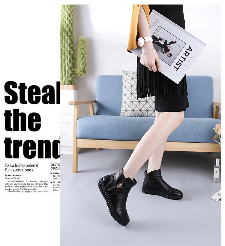 Bottes femme OISEAU éLéGANT en En cuir - Ref 3354880 Image 52