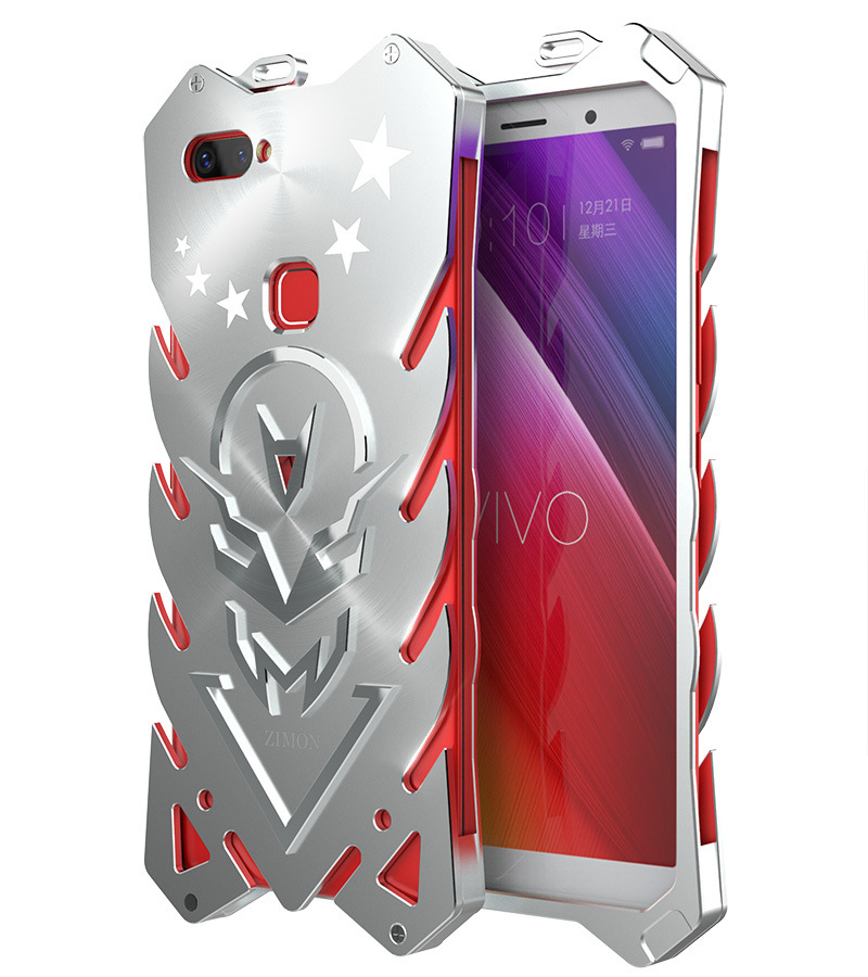 SIMON New THOR II Aviation Aluminum Alloy Shockproof Armor Metal Case Cover for vivo X20 & vivo X20 Plus