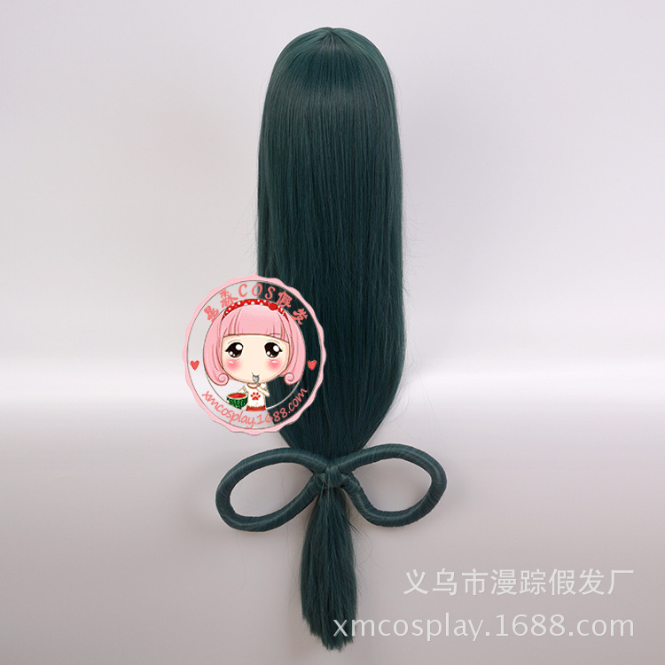 星淼我的英雄学院蛙吹梅雨cosplay假发分体造型100cm 价格 厂家 哪里买 我有货 B 5yoho Cn