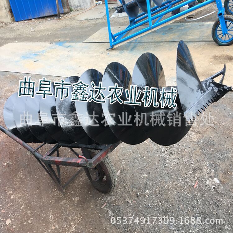 高速公路施工打桩机 手提式螺旋挖坑机 优质打桩机