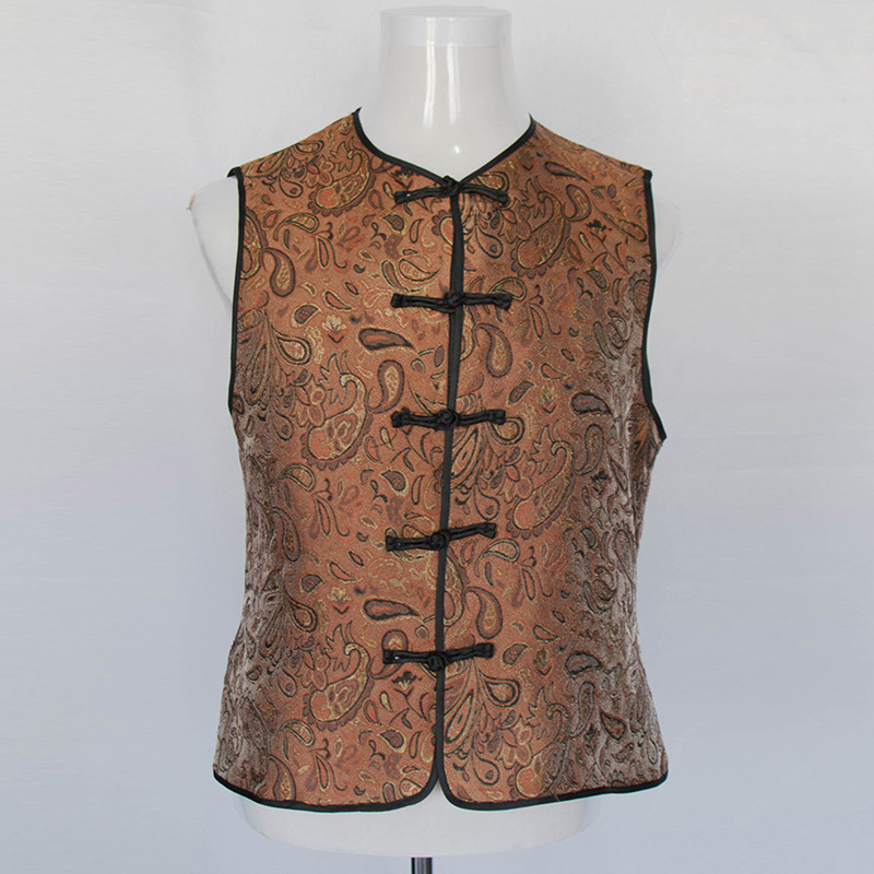 2017年春秋季新款潮流时尚男士男无袖学生成人老爷修身直襟马甲|ru