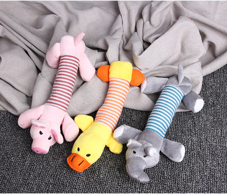 Cartoon Style Plush Animal Pet Toys display picture 2